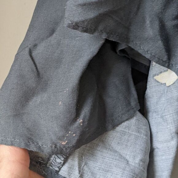 Free People Peasant Blouse Sunset Dream in Black Combo Tunic sz S - Picture 10 of 13